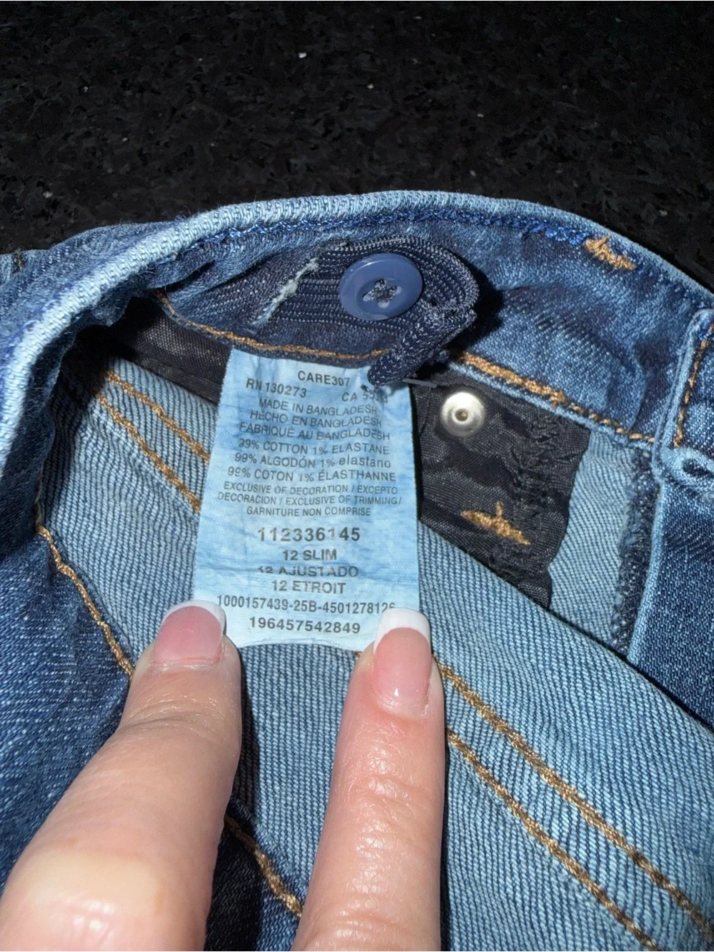 UEC Wrangler Medium Wash Denim Bootcut Blue Jeans SZ 12 SLIM